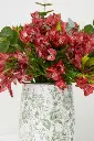 Floral Embrace - Porcelain Floral Vase Arrangement -5.webp