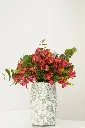 Floral Embrace - Porcelain Floral Vase Arrangement -4.webp
