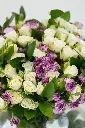 Ivory Rose Garden - Glass Vase Arranegement - 3.webp