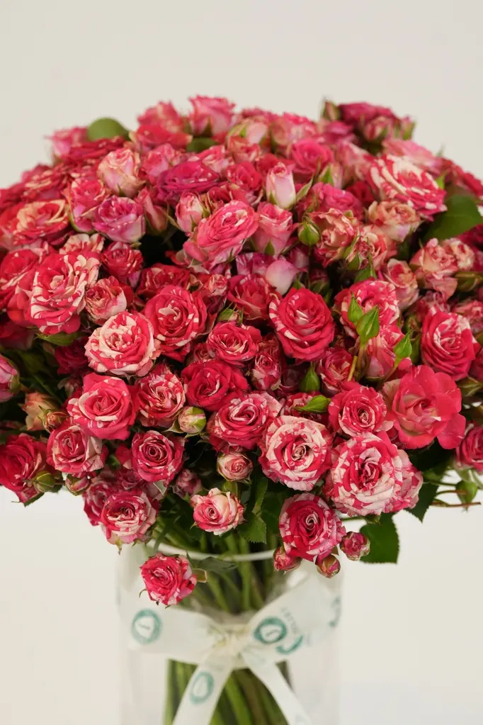 cherry Petals - Elegant Glass vase Arrangement -7.webp