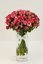 cherry Petals - Elegant Glass vase Arrangement -6.webp