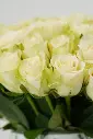 Ivory Elegance White Roses - Porcelain Floral Vase Arrangement -6.webp