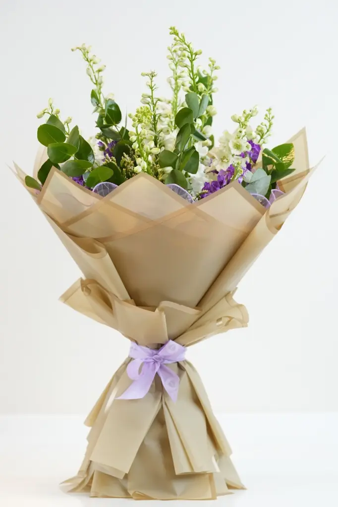 Whispers of Lavender bouquet -Gifts -Birthday- Get well Soon - Mother's Day Congratulation -4.webp