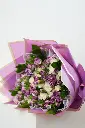 Lavender Dreams – Mixed Carnation & Rose Bouquet - Get well Soon - Birthday - Congratulation - 5.webp
