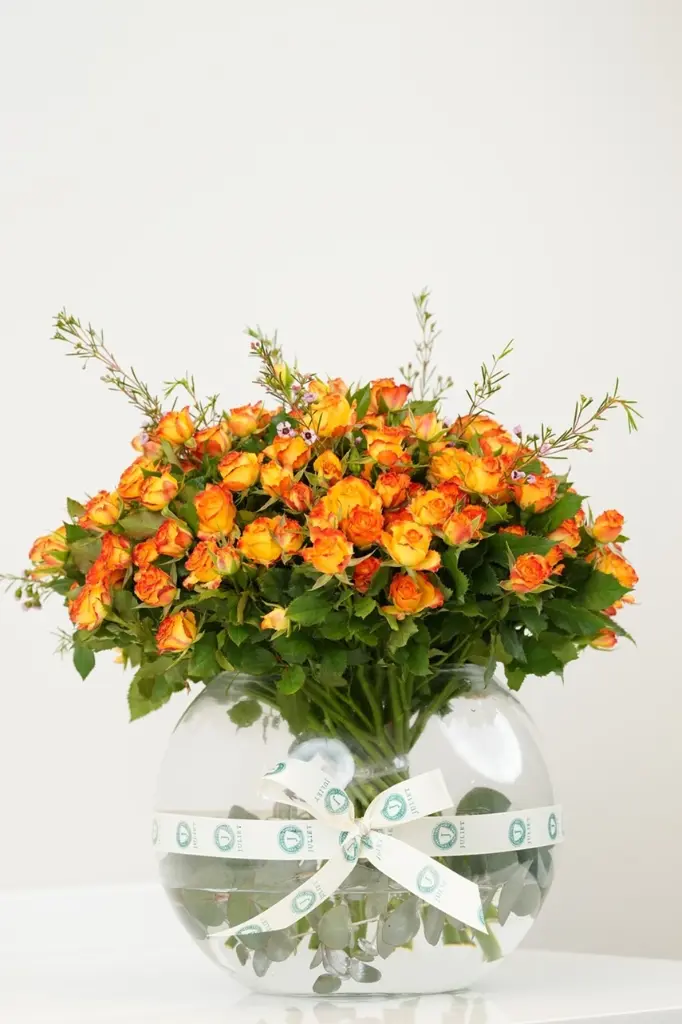 Sunset Harmony - Glass Vase -7.webp