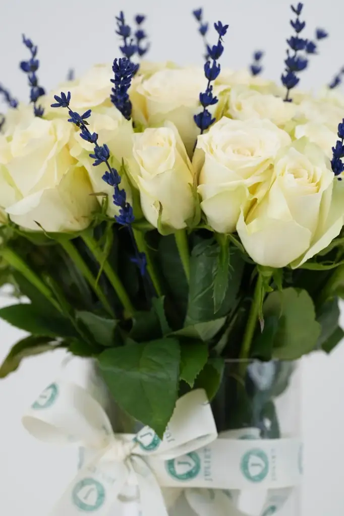 Lavender Cream Harmony Vase