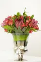 Midnight Flames Elegant Vase