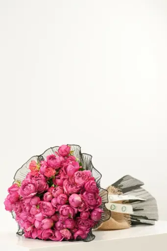 [BQ-VBRB-039] Vintage Bloom Roses Bouquet